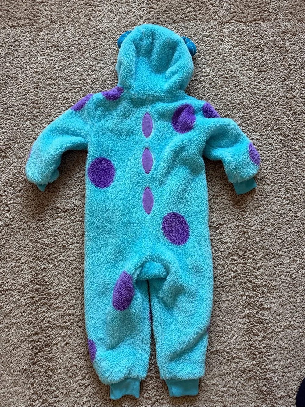 Disney Sully Monster’s Inc One-Piece Costume - Picture 2 of 3
